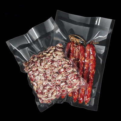 37x20cm+10cm Plastic Verpakkende Zakken voor Voedsel voor huisdieren, Vierkante Bodem Plastic Zakken