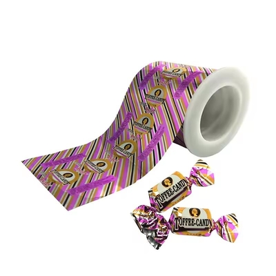 Op maat gedrukt Plastic Foil Laminated Heat Sealable Flexible Roll Stock Film voor voedsel