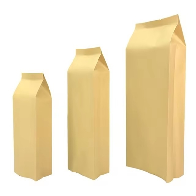 Transparante plastic voedselverpakkingszak met achterverzegelingszak Rijspakket