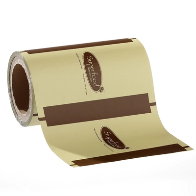 Op maat gedrukt Flexible Food Packaging Roll Stock Film voor stukjes en plakjes Kaas Kruiden Koekjes Zout