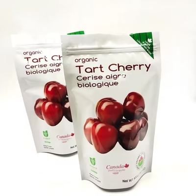 Nieuwste geurbestendige rits Verpakking Stand Up Pockets Mylar Flav Cherry Rings Zuur Beren Aardbeien Bananen Gordels Tassen