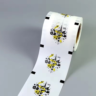 Laminated Plastic Roll Sealing Film Packaging Custom Printed 90mm 95mm Common Sealing Film Pp Paper Film Voor Bubble Tea