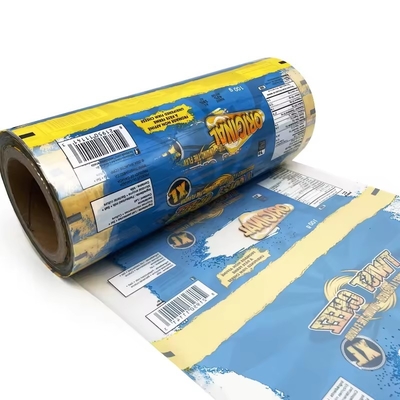 Persoonlijk afgedrukt Voedingsmiddel Plastic Film Roll Wrapping Machine Auto Packaging Parfum Kaas Poeder Voedsel EVOH PE Materiaal Tran
