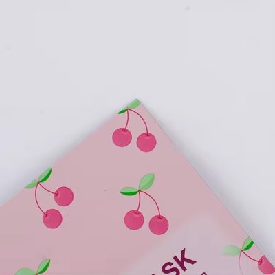 Op maat gedrukte pure aluminium composiet zak 3 zijde warmteverzegelde aluminium folie zak masker masker cosmetische verpakkingszak