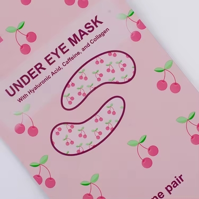 Op maat gedrukte pure aluminium composiet zak 3 zijde warmteverzegelde aluminium folie zak masker masker cosmetische verpakkingszak