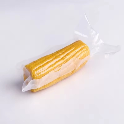 Huisopslag Doorzichtige Nylon Plastic Voedselsvacuümzakken Voor Verpakking Zoetmaïs Fruit
