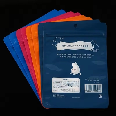 Herbruikbare hoogwaardige driezijdige verzegelde plastic zak Mylar Food Packaging Bag met rits