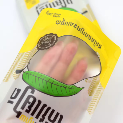 Verpakkingen op maat gedrukt ontwerp Ziplock Poly Bag voor gedroogd fruit