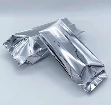 Glanzend zilveren aluminiumfolie gelamineerd hitte afdichting achterste afdichting zijdeling Gusset voedselverpakking zak koffiebonen zakken
