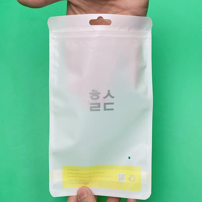 Hi-Q Custom Logo Zelfdicht Zipper Plastic Retail Packaging Driezijdig Dicht Gelamineerd Zipper Plastic Pockets