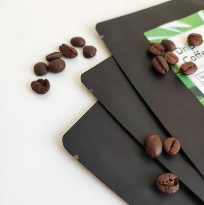 Digitaal afgedrukt 3 zijden verzegeld Flat Pouch Sachet voor druppel koffie Filter Verpakking Hangende oor koffiezak
