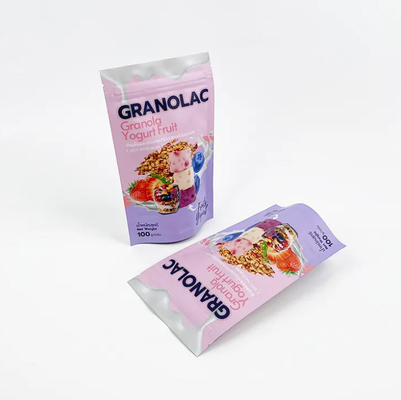 Custom Logo Doy Pack Stand Up Pouch Food Flexible Packaging Bag Fabrikant Zip Lock Stand Up Pouches