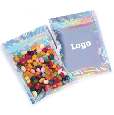 Vocht- en geurbestendige chips Koekjes Snack Food Pouch Bag Kraft Paper Stand Up Zip Lock Pouch Voor Koffieverpakkingszak