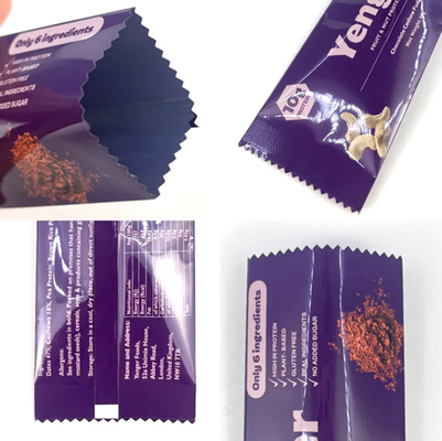 Hoogwaardige plastic zakken op maat Mylar Bag Back Seal pouch voor poeder verpakkingszak