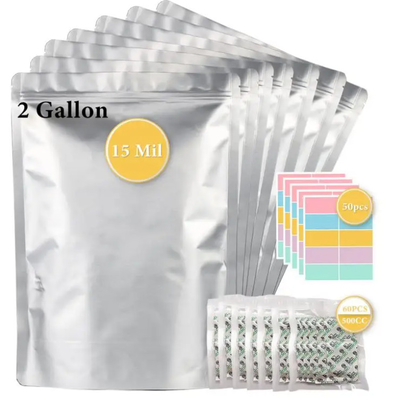 Op maat gedrukt Matt Foil Plastic Food herverzegelbare verpakking Bolsa Aluminium Zipper Stand Up Pouch Met Zipper