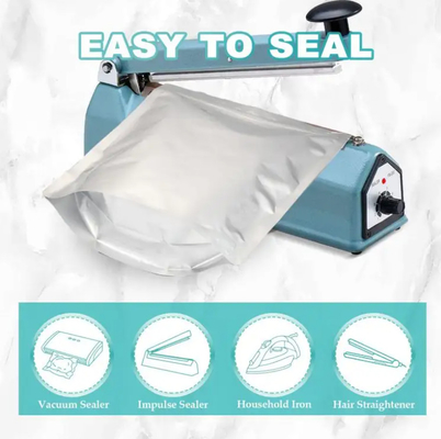 Op maat gedrukt Matt Foil Plastic Food herverzegelbare verpakking Bolsa Aluminium Zipper Stand Up Pouch Met Zipper