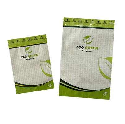Op maat gedrukte Chia-zaadverpakking Mylar Ziplock Bag Stand Up Fertilizer Verpakking Aluminium folie zakken