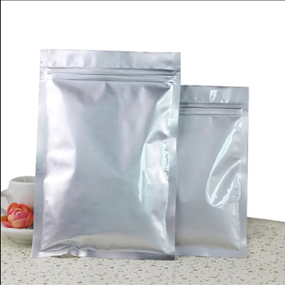 Hotsale Food Grade herverzegelbare plastic afdichting Zipper zilveren zak Mylar Zip Lock Verpakking Print Custom Aluminium zak