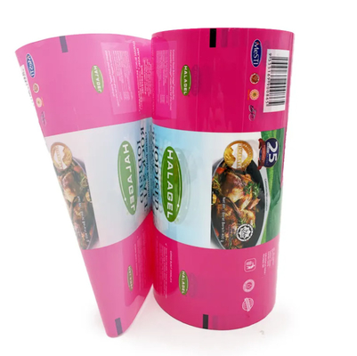 Op maat gedrukte film Parfum Voedselverpakkingen Leverancier Voedselkwaliteit Opp Plastic Food Powder Roll Film