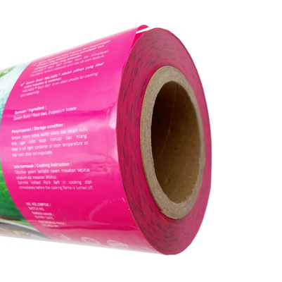 Op maat gedrukte film Parfum Voedselverpakkingen Leverancier Voedselkwaliteit Opp Plastic Food Powder Roll Film