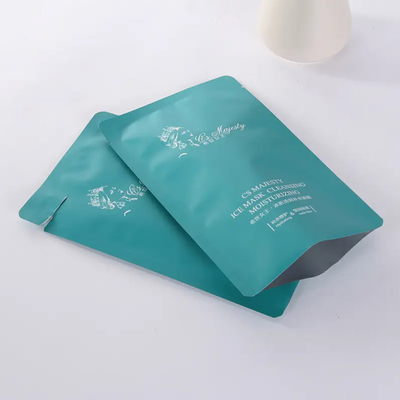 Kleine mini-aluminiumfolie cosmetische monsterzakjes 3 zijden verzegeld plat zakje zak voor huidverzorging lotion crème pakket