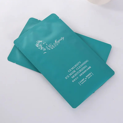 Kleine mini-aluminiumfolie cosmetische monsterzakjes 3 zijden verzegeld plat zakje zak voor huidverzorging lotion crème pakket