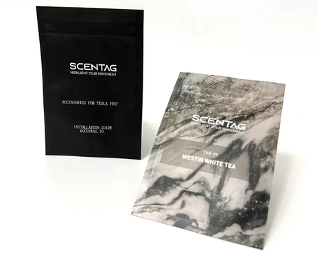 Groothandel Custom Logo 3 Side Seal Pouch Koffie Noten Voedsel Witte theebladeren Warm verzegelde verpakkingszak