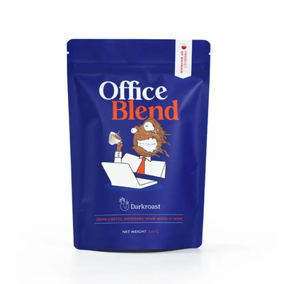 Op maat gemaakte gedrukte geurbestendige 100g 500g Stand Up Zipper Pouch Sachet Supplementen Whey Coffee Packaging Mylar Bag