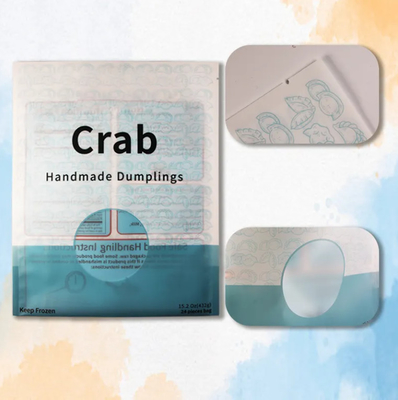 Stand-up pouches met glanzend en mat print Custom printing en traanbestendige materialen