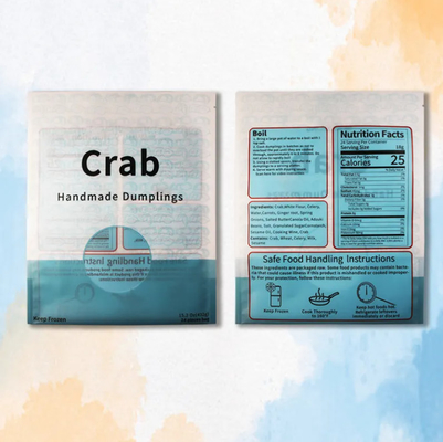 Stand-up pouches met glanzend en mat print Custom printing en traanbestendige materialen