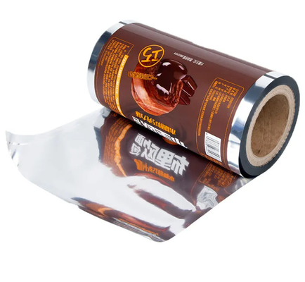 Op maat gemaakte logo High Barrier Film Bopp/Cpp Roll Snack Biscuit Chips Verpakkingsfilm Brood Aardappel Chip Chocolade Bar Verpakkingsfilm Roll