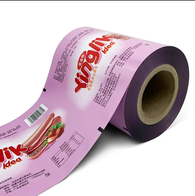 Flexibel verpakken voor voedselproducten PET-lamineerfilm Plastic-lamineerfilm rolvorm gedrukt vochtbestendig aangepast zacht