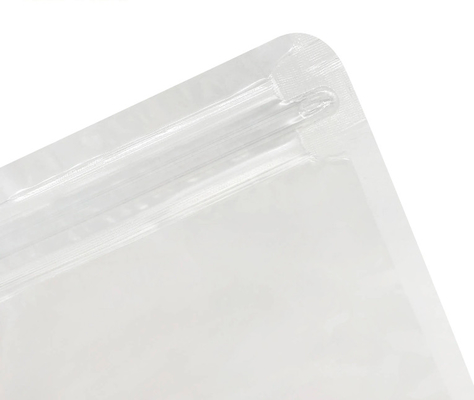 Fabriek OEM Op maat gemaakte voedselopslag Dubbele rits Embossing Nylon Vacuum Seal Bags