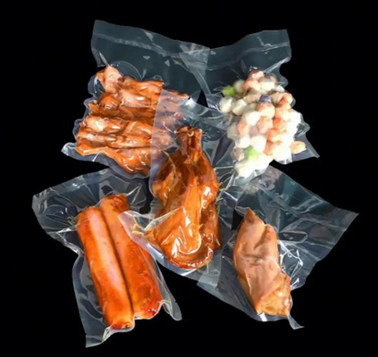 Vacuüm Plastic Packaging Bag Seal Food Grade Nylon Pouch Transparante Plastic Vacuum Bag