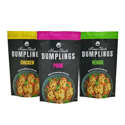 Voedingsmiddelen op maat gedrukt Stand-up pouch hervergrendelbaar zip slot thee koffie snoep snack voedsel verpakkingszakken