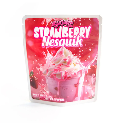 Geurbestendige achterkant gedrukte sticker plastic verpakkingszak 400 mg 600 mg 1000 mg 1lb Mylar-zak Custom gedrukte eetbare verpakkingszak