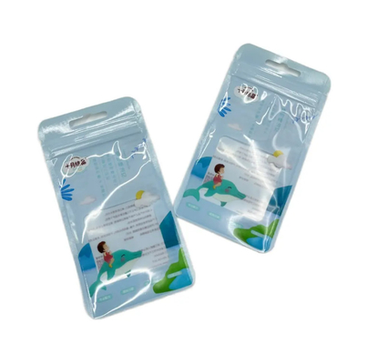 Verdikte verzegelde zak maatgepaste plantaardige essentiële olie gesp Zipper zak scheur gemakkelijk scheur stand-alone zak