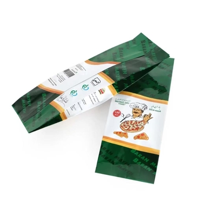 Op maat gedrukte matte zijkant Gusset Aluminiumfolie Mylar zak Gist Voedselverpakking Plastic zakken