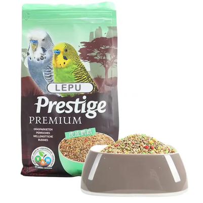 Aangepast logo afdrukken Eco-vriendelijke zijvouw Ziplock Plastic Droge hond Kat Vis Voedsel voor huisdieren Vlakke bodemzak Wilde vogelvoedselverpakking