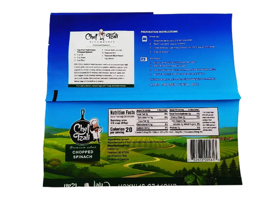 Warmverkoop Warmverzegelde vacuümzak met aangepast logo Voor bevroren fruit Groenten Melk Suiker Huisdiervoedsel Gele opslag Voedselverpakking
