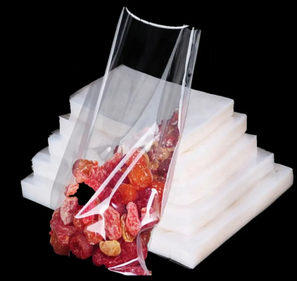 Voedingsmiddelenopslag Geprikt plastic verpakkingszegel Vacuümzak Vacuümzak