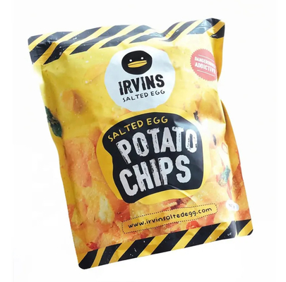 Potato Chips Verpakking Aanpassing Ziplock Stand Up Aluminium Folie Plastic Food Package Pouch Bag Voor Crisps Snack Food