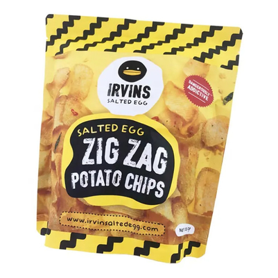 Potato Chips Verpakking Aanpassing Ziplock Stand Up Aluminium Folie Plastic Food Package Pouch Bag Voor Crisps Snack Food