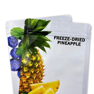 Glanzende stand-up ritszak voor bevriezing gedroogde fruit verpakkingszak Print Food PE Heat Seal Digitaal drukken Cake Bag Retort Pouch