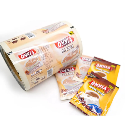 Op maat gedrukte gelatinezakjes Snacks Verpakking Automatische aardappelchips Verpakkingsrollen Gelamineerde PE-voedselverpakkingsrolfilm