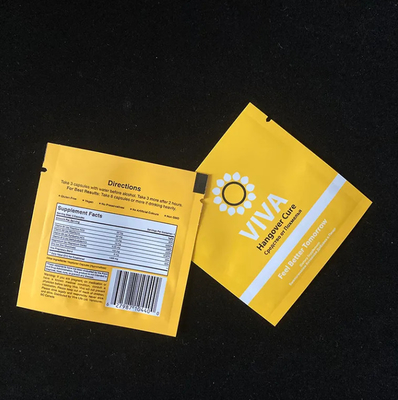 Polysmarts herbruikbare 3 zijdelingse verzegelingszak met warmteverzegelingszak heropensluitbare aluminiumfolie 3 zijdelingse verzegelingszak met aangepast ontwerp