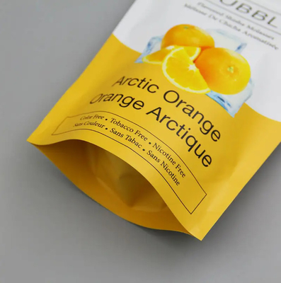 Matte afwerking Aluminiumfolie Composteerbaar Doypack Stand Up Zipper Pouch Plastic Snack Food Bag Bolsa Snack