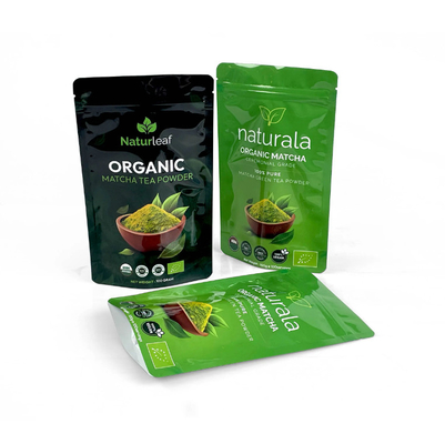 Op maat gemaakte stand-up pouch voedselverpakking gedroogd fruit snack snoep zak plastic gelamineerd aluminium folie zak