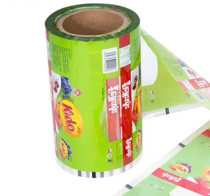 Op maat gemaakte voedselverpakkingen Plastic Film Roll Nachos Pita Chips Food Flexible Packaging Film Roll Automatic Laminated Plastic Film