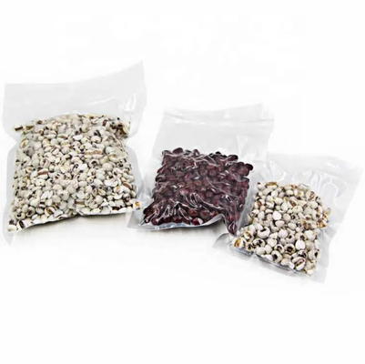 In voorraad en op maat Duidelijk doorzichtig Nylon PE gelamineerd Plastic voedselopslag Verpakkingsruimte Vacuum Sealer zakken